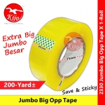 【200-Yard±】 Jumbo Big Transparent OPP Tape 45mm X 200yard± #Jumbo #OPPTape #BIG #OPP #特大OPP胶带 #封箱贴纸 #包装 #粘纸 #2330